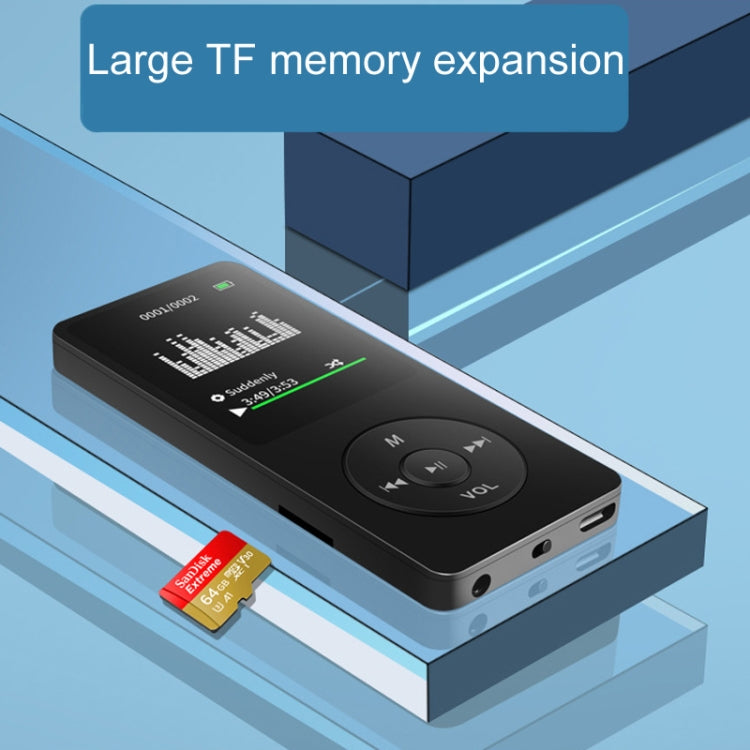 Bluetooth MP3/MP4 Estudiante Walkman Reproductor de música Reproducción de libros electrónicos, Without Memory Card, With 8GB Memory Card, With 16GB Memory Card, With 32GB Memory Card, With 64GB Memory Card
