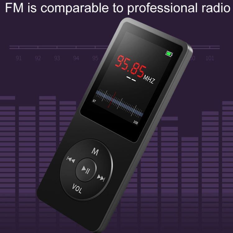 Bluetooth MP3/MP4 Estudiante Walkman Reproductor de música Reproducción de libros electrónicos, Without Memory Card, With 8GB Memory Card, With 16GB Memory Card, With 32GB Memory Card, With 64GB Memory Card