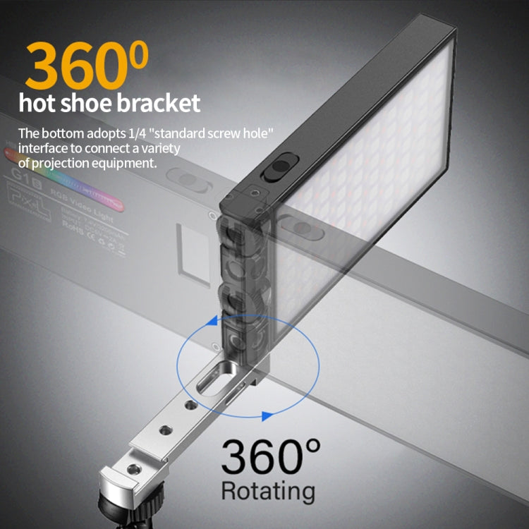 Pixel G1S Mini cámara de luz de relleno de color RGB para exteriores Luces de escritorio pequeñas