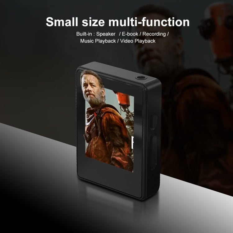 Reproductor de música MP3 Bluetooth 5.0 Grabador de libros electrónicos MP4 Walkman, Without Memory Card, 8GB, 16GB, 32GB, 64GB, 128GB