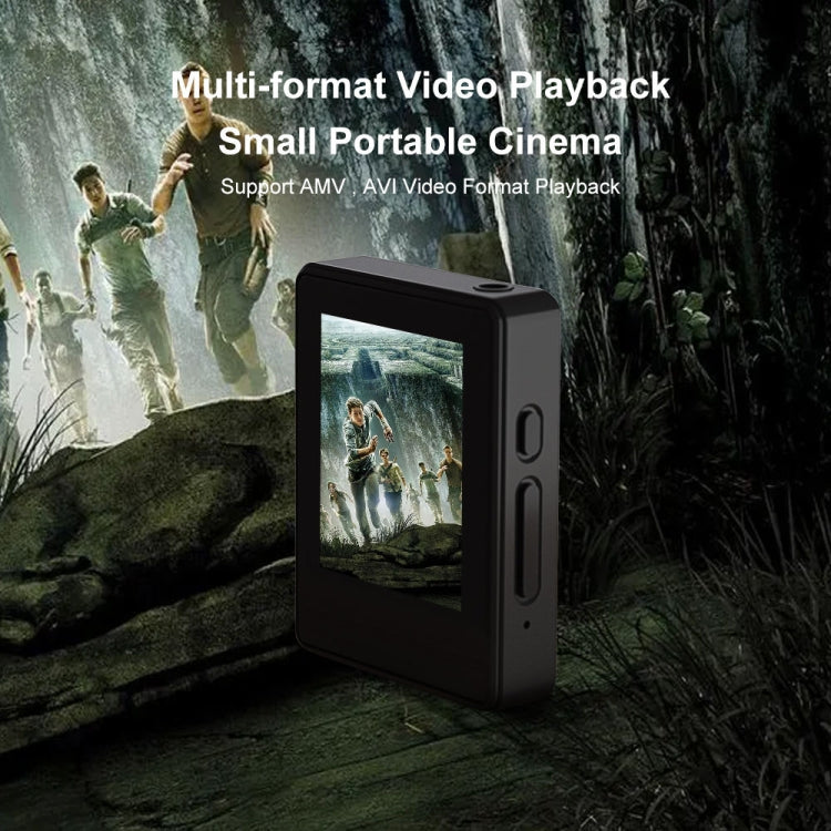 Reproductor de música MP3 Bluetooth 5.0 Grabador de libros electrónicos MP4 Walkman, Without Memory Card, 8GB, 16GB, 32GB, 64GB, 128GB