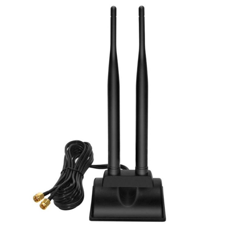 2.4GHz 5GHz 6DBI Succión magnética WiFi Antena PCI-E Tarjeta de red WiFi, 6DBI