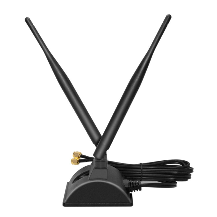 2.4GHz 5GHz 6DBI Succión magnética WiFi Antena PCI-E Tarjeta de red WiFi, 6DBI