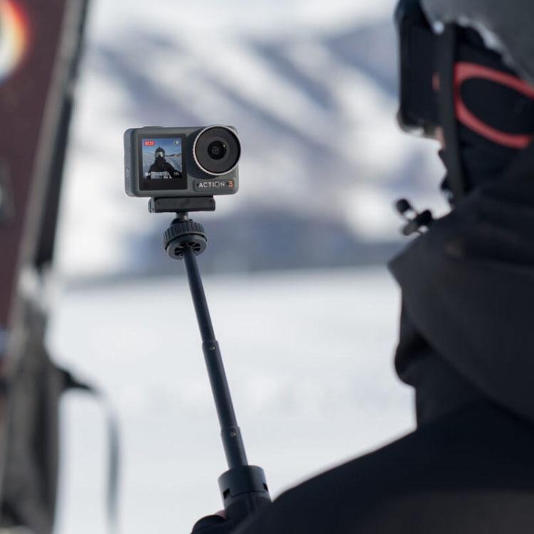 Original DJI Osmo Action 3 / Osmo Action 4 Mini varilla de extensión, Extension Rod