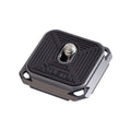 XILETU PQ-38 Base de placa de liberación rápida Adaptador de montaje deslizante para trípode, PQ-38 Quick Release Plate