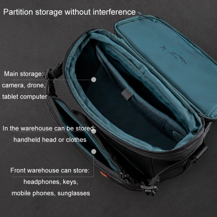 PGYTECH OneMo Estabilizador Drone Micro Cámara Bolsa de almacenamiento de un solo hombro, 7L, 11L