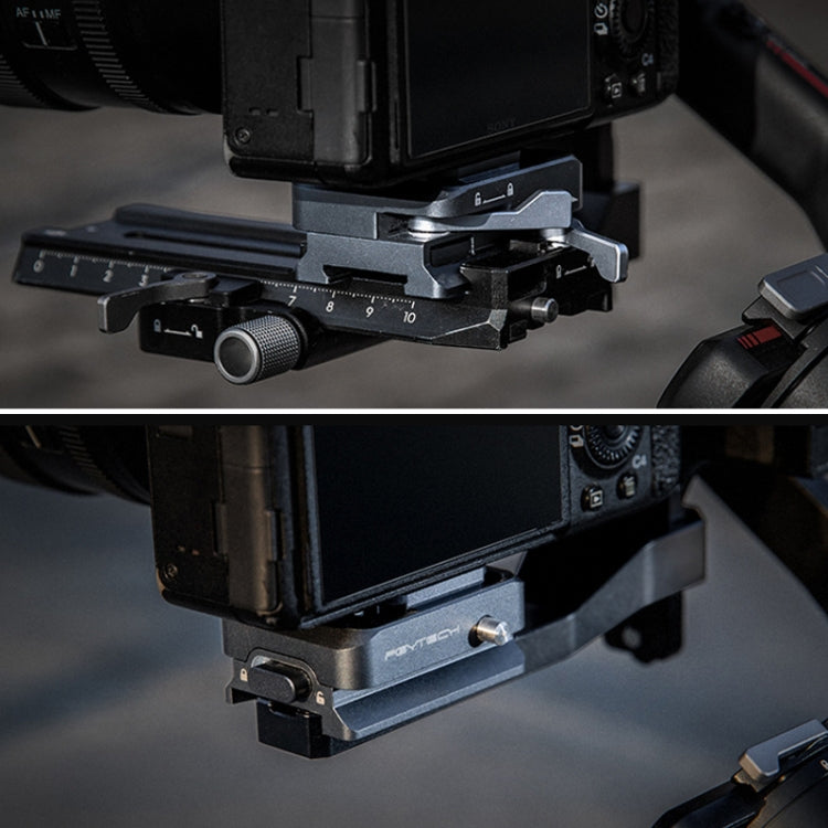 Para DJI RS3 Mini/RS3 PGYTECH Base de cardán de placa de liberación rápida