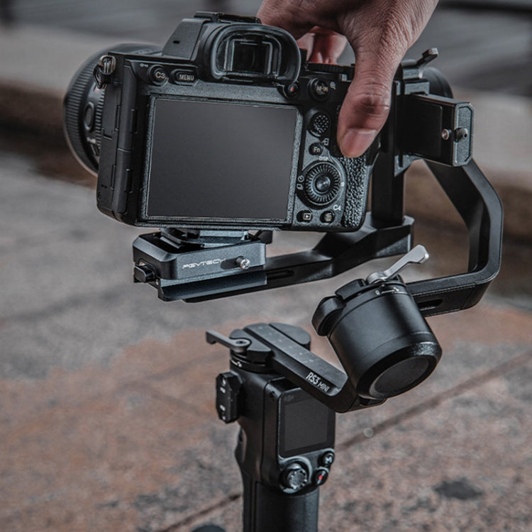 Para DJI RS3 Mini/RS3 PGYTECH Base de cardán de placa de liberación rápida
