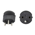 Enchufe convertible de UE a Suiza con adaptador de viaje de cable a tierra, With Shell