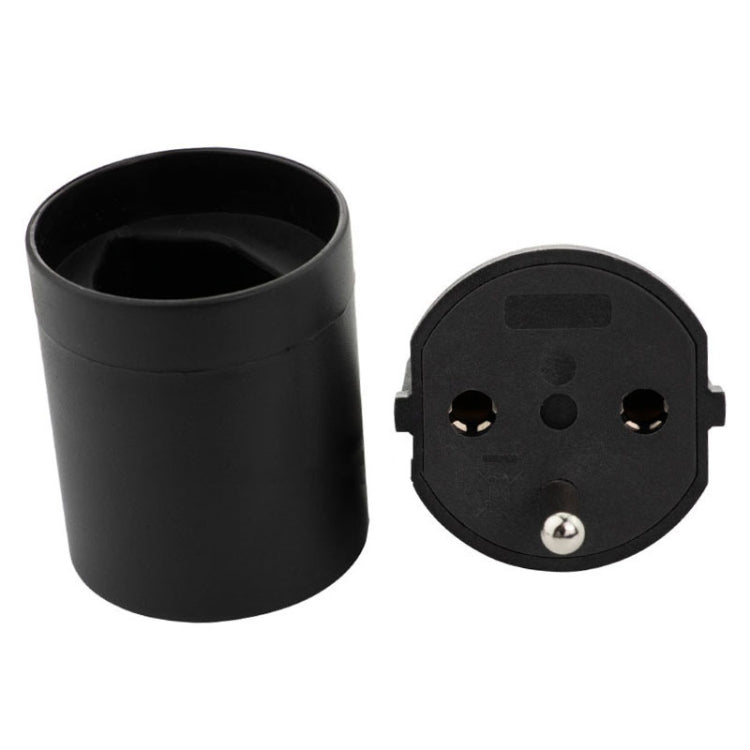 Enchufe convertible de UE a Suiza con adaptador de viaje de cable a tierra, With Shell