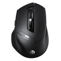 Ratón inalámbrico Inphic DR01 Bluetooth de 3 modos que carga el juego de oficina silencioso ordenador portátil uso doméstico, DR01 (Black)