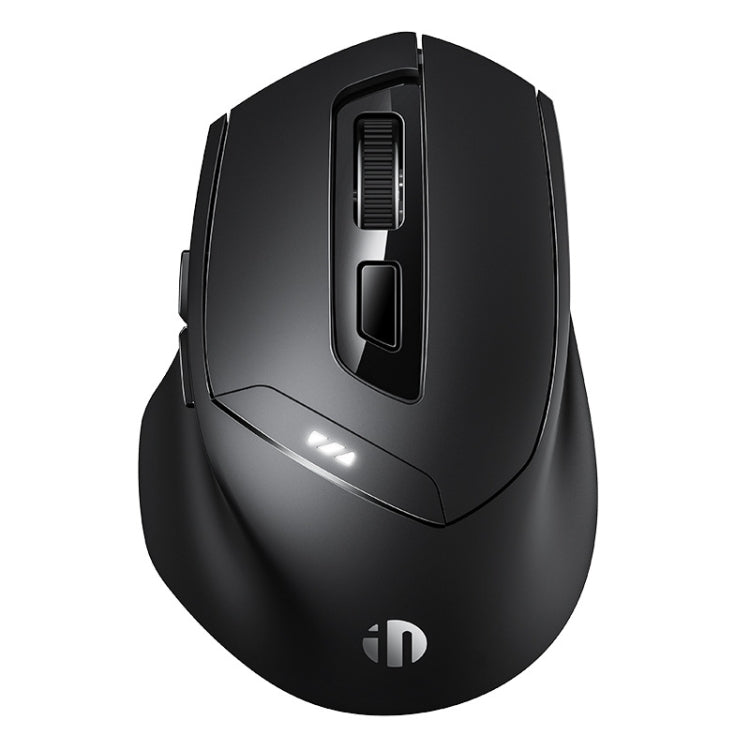 Ratón inalámbrico Inphic DR01 Bluetooth de 3 modos que carga el juego de oficina silencioso ordenador portátil uso doméstico, DR01 (Black)