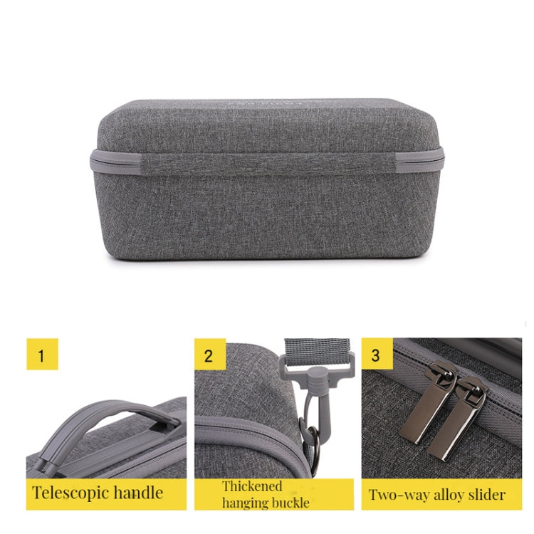 Para PICO 4 VR bolsa de almacenamiento integrada bolsa de mensajero caja protectora de carcasa dura, For PICO 4 Hard Shell  Bag