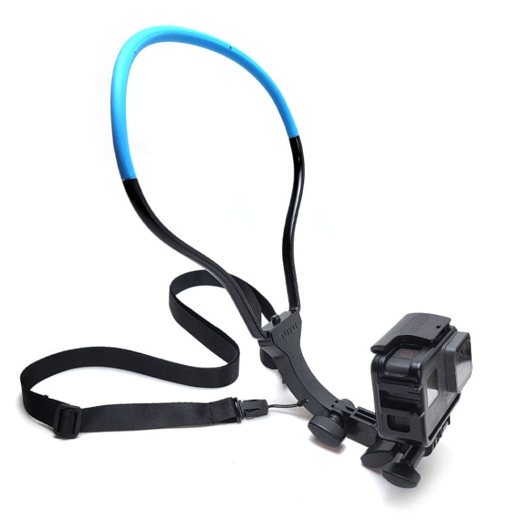 Soporte para cuello de cámara TUYU, soporte para correa de pecho para teléfono móvil para grabación de vídeo/POV, Standard (Black), Standard (Blue), With Phone Clip (Black), With Phone Clip (Blue), Vertical Shooting (Black), Vertical Shooting (Blue)   ...