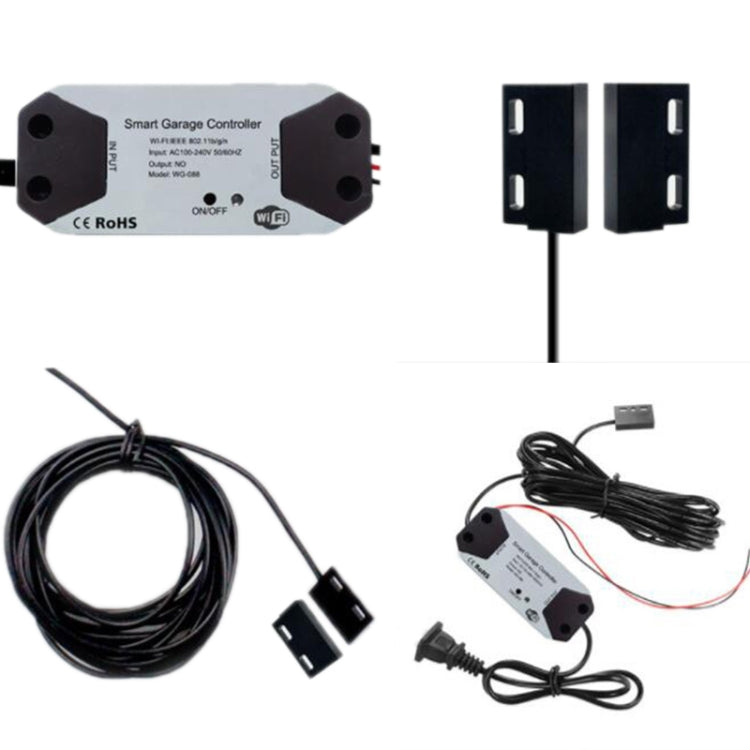 Controlador de puerta de garaje inteligente WIFI con Control remoto por aplicación Tuya, EU Plug, US Plug, UK Plug, AU Plug