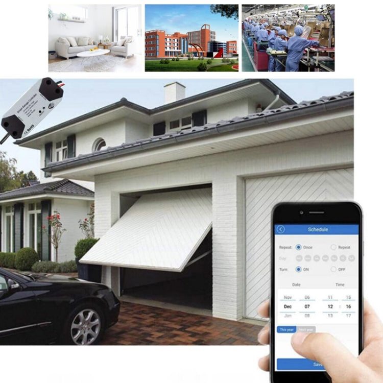 Controlador de puerta de garaje inteligente WIFI con Control remoto por aplicación Tuya, EU Plug, US Plug, UK Plug, AU Plug