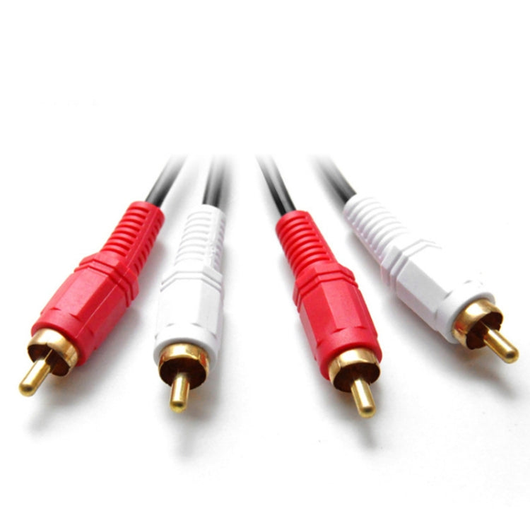Cable de audio doble Lotus RCA Cable de audio para amplificador de potencia dos a dos, 1.5m, 3m, 5m