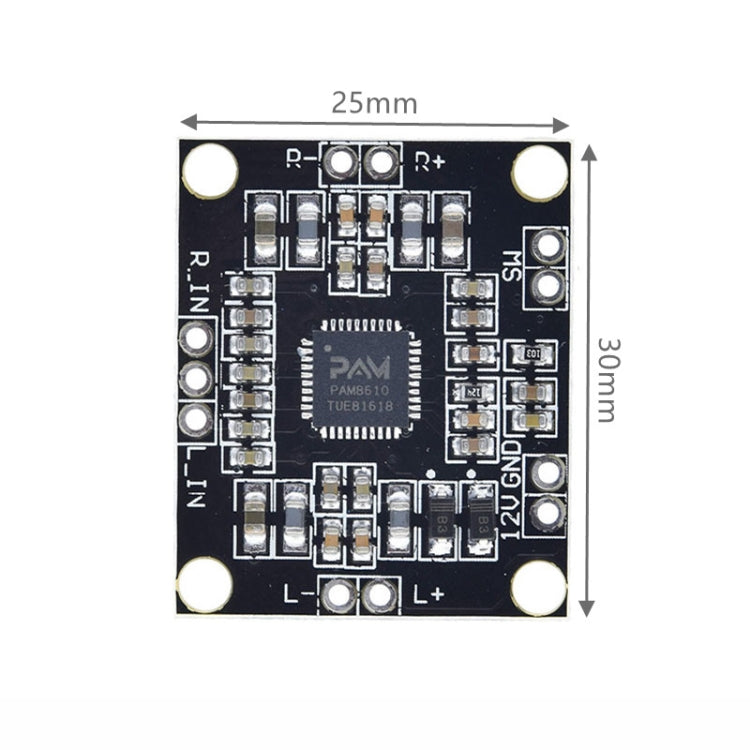 Placa amplificadora de potencia Digital XH-M181 PAM8610, placa amplificadora de dos canales 2x15W, 2x15W Two-channel