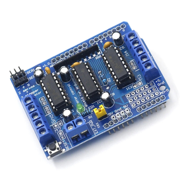 Módulo de protección de control de placa de controlador de motor L293D para Arduino UNO, Arduino Mega 2560, L293D