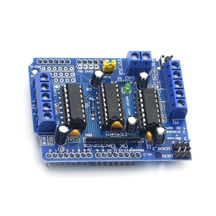 Módulo de protección de control de placa de controlador de motor L293D para Arduino UNO, Arduino Mega 2560, L293D