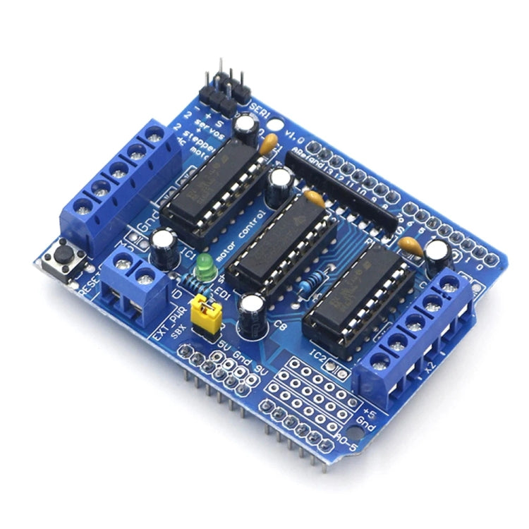 Módulo de protección de control de placa de controlador de motor L293D para Arduino UNO, Arduino Mega 2560, L293D