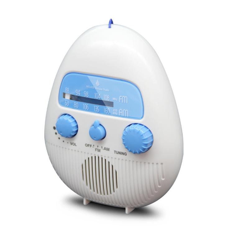 Radio FM portátil e impermeable con cuerda para colgar, ideal para el baño., SY-900