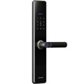 LOCSTAR-cerradura con huella dactilar Wifi, cerradura con contraseña para puerta de seguridad del hogar, compatible con desbloqueo remoto por aplicación, A61 (Space Gray), A61 (Rose Gold)
