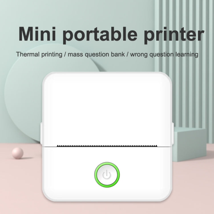 Impresora de tareas para estudiantes X6 200DPI Impresora de bolsillo sin tinta Bluetooth, Pink Printer Paper x1, White Printing Paper x1, Pink Printing Paper x5, White Printing Paper x5, Pink Sicker x5, White Sticker x5, Pink 5 Printer Paper+5 Stickers...