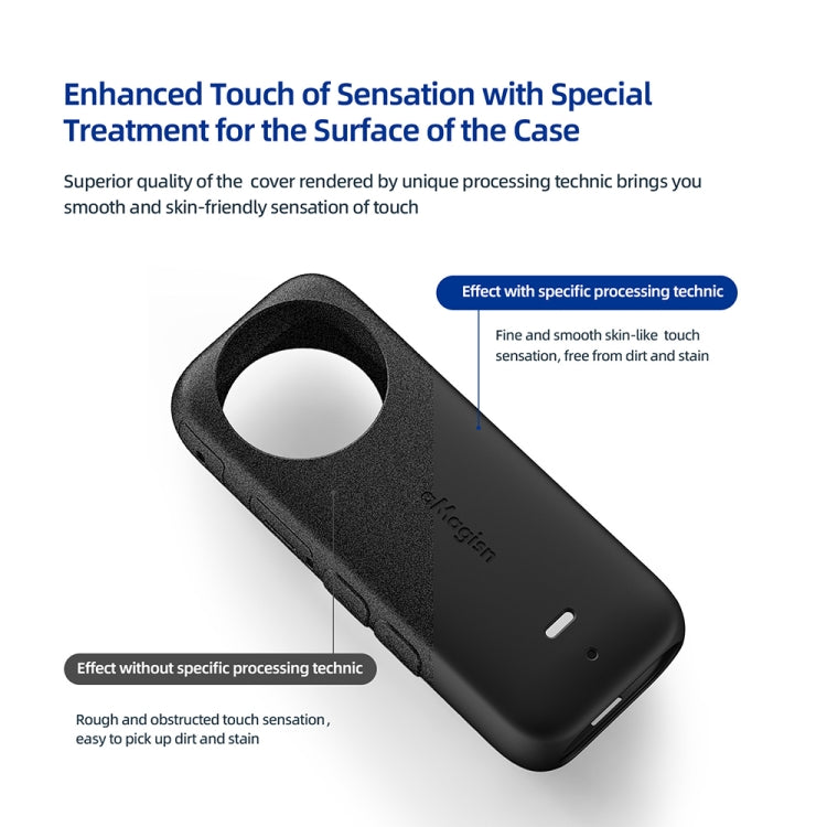 Para Insta360 X3 aMagisn Body Funda protectora de silicona, Body+Lens Case (Black), Body+Lens Case (Blue), Body Case (black), Body Case (Blue), Lens Case (Black), Lens Case (Blue)