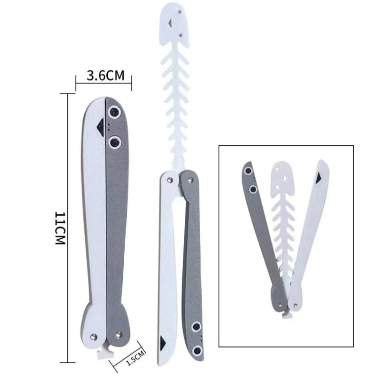 Juguetes modelo de descompresión con cuchillo de pez mariposa impreso en 3D