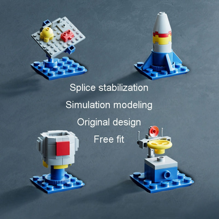 LELE BROTHER 1089 gránulos niños ensamblando juguetes educativos modelo de nave espacial bloques de construcción, 1089 Spaceship