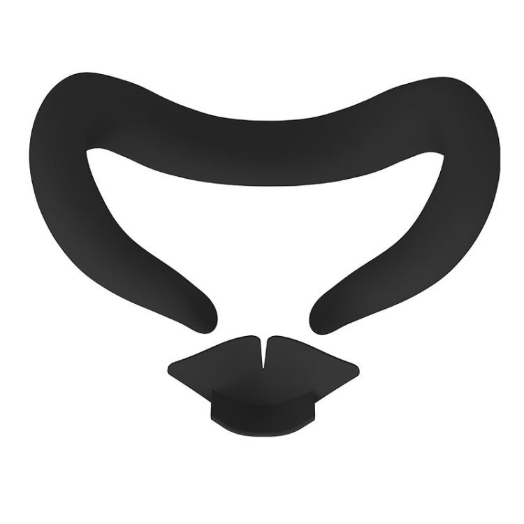 Para Meta Quest 3 Máscara de ojos con cubierta facial de silicona con almohadilla para la nariz
