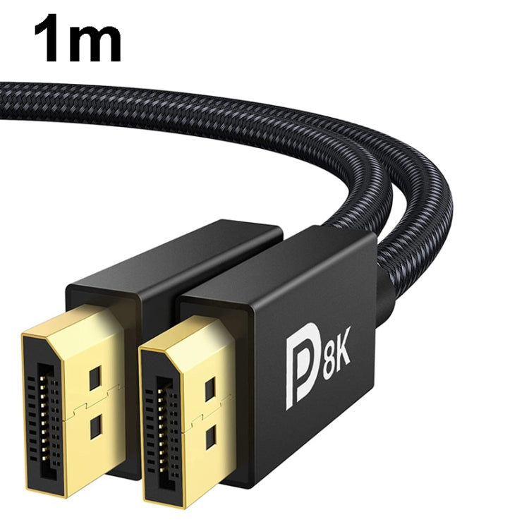 Cable de conexión del monitor de computadora del cable 8K del DP 30AWG OD: los 6.3M M con la malla de nylon, 1m, 1.5m, 2m, 3m