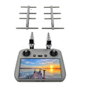 Para DJI Air 3/Mini 4 Pro Drone RC 2 control remoto Antena Yagi amplificador de señal, 2.4G  913797, 5.8G  913797