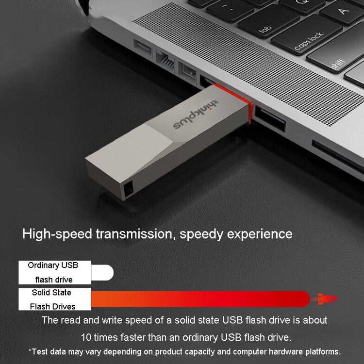 Unidad flash móvil de metal Lenovo Thinkplus TU180 Pro USB3.2, TU180 Pro 1000G