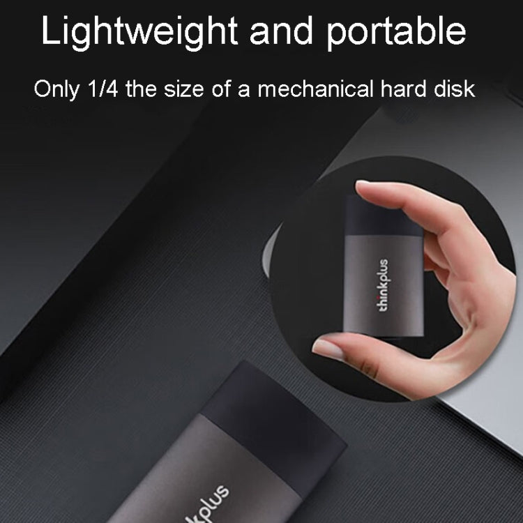 Unidad de estado sólido móvil compacta y portátil Lenovo Thinkplus US202 USB3.1, 512G, 1T, 2T