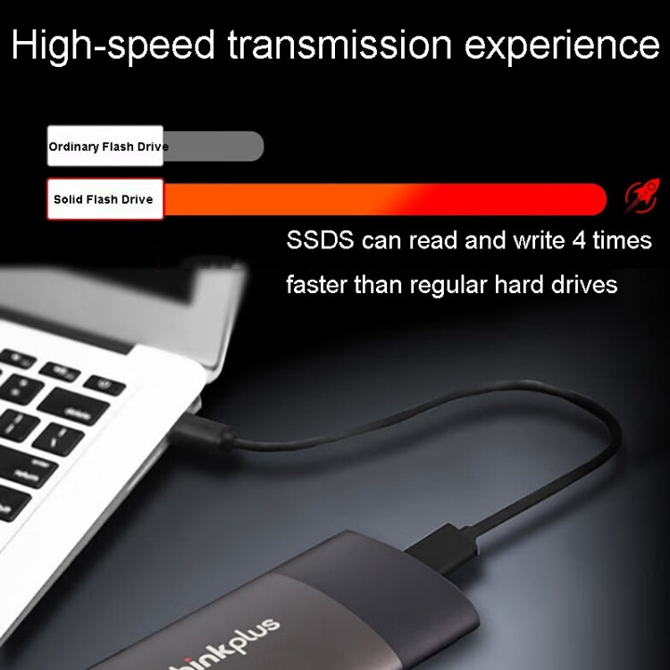 Unidad de estado sólido móvil compacta y portátil Lenovo Thinkplus US202 USB3.1, 512G, 1T, 2T
