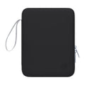 BUBM para iPad PU Funda de cuero para tableta con correa de transporte, Black, Lake Green, Haze Blue, Grey