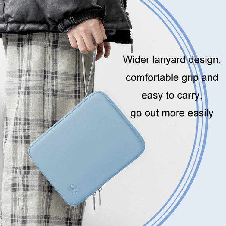 BUBM para iPad PU Funda de cuero para tableta con correa de transporte, Black, Lake Green, Haze Blue, Grey