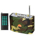 El altavoz de la caza del pájaro del amplificador de la voz de 25W Bluetooth apoya el control remoto de USB/TF/FM el 1000m, EU Plug, UK Plug, US Plug, AU Plug
