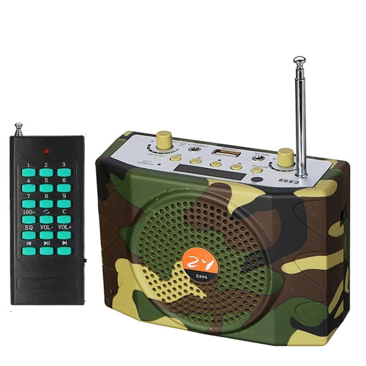El altavoz de la caza del pájaro del amplificador de la voz de 25W Bluetooth apoya el control remoto de USB/TF/FM el 1000m, EU Plug, UK Plug, US Plug, AU Plug