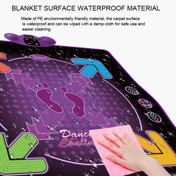 Alfombrilla de baile electrónica Bluetooth para niños, almohadilla de baile musical, Basic Without Microphone, Basic with Microphone, Lighting Type Without Microphone, Lighting Type