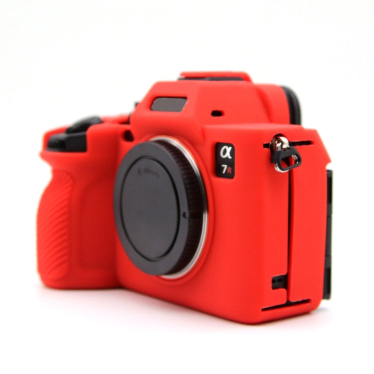 Funda protectora de silicona para cámara sin espejo Sony A7RV, Yellow, Red, Camouflage, Black, Dark Green, Coffee, White, Blue