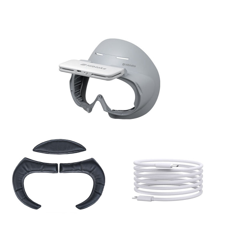 Almohadilla protectora para gafas PICO 4 Hibloks VR, cojín facial con ventilador, 1pc PU Cotton, 2pcs PU Cotton, 1pc Ice Silk, 2pcs Ice Silk