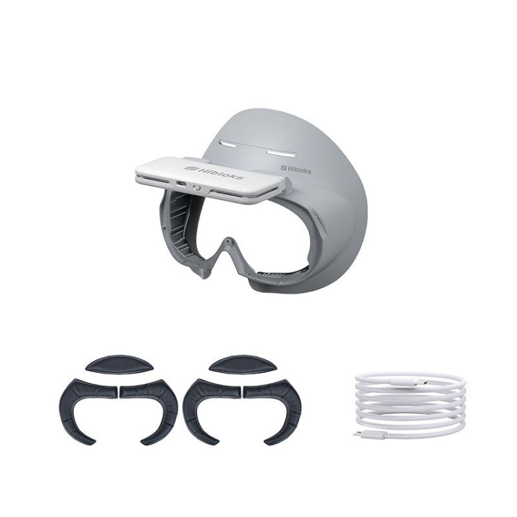 Almohadilla protectora para gafas PICO 4 Hibloks VR, cojín facial con ventilador, 1pc PU Cotton, 2pcs PU Cotton, 1pc Ice Silk, 2pcs Ice Silk