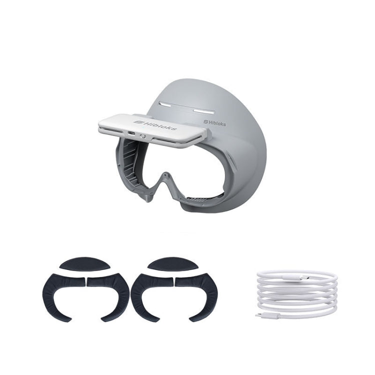 Almohadilla protectora para gafas PICO 4 Hibloks VR, cojín facial con ventilador, 1pc PU Cotton, 2pcs PU Cotton, 1pc Ice Silk, 2pcs Ice Silk