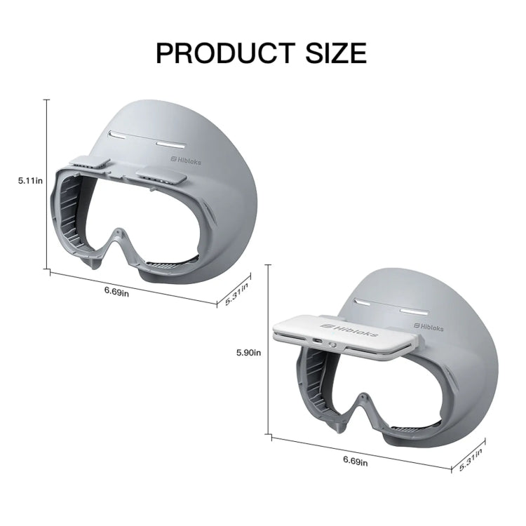 Almohadilla protectora para gafas PICO 4 Hibloks VR, cojín facial con ventilador, 1pc PU Cotton, 2pcs PU Cotton, 1pc Ice Silk, 2pcs Ice Silk
