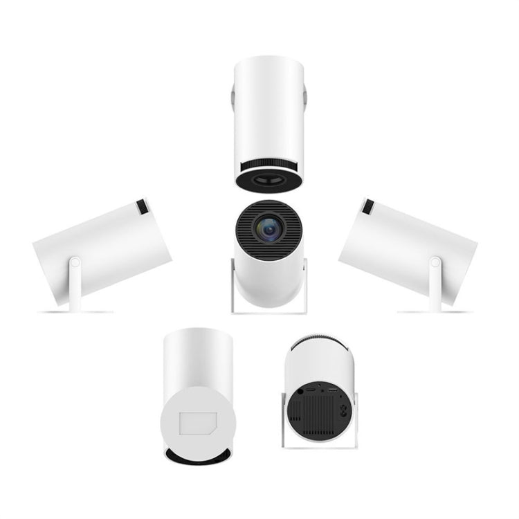 Proyector inteligente HY300 Sistema Android 11.0 Proyector portátil de 120 lúmenes, US Plug, UK Plug, AU Plug, EU Plug