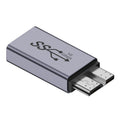 Adaptador macho Micro B, convertidor de interfaz de caja HDD con enlace USB, USB Female Transfer, Type-C Female Transfer, USB Male Transfer, Type-C Male Transfer