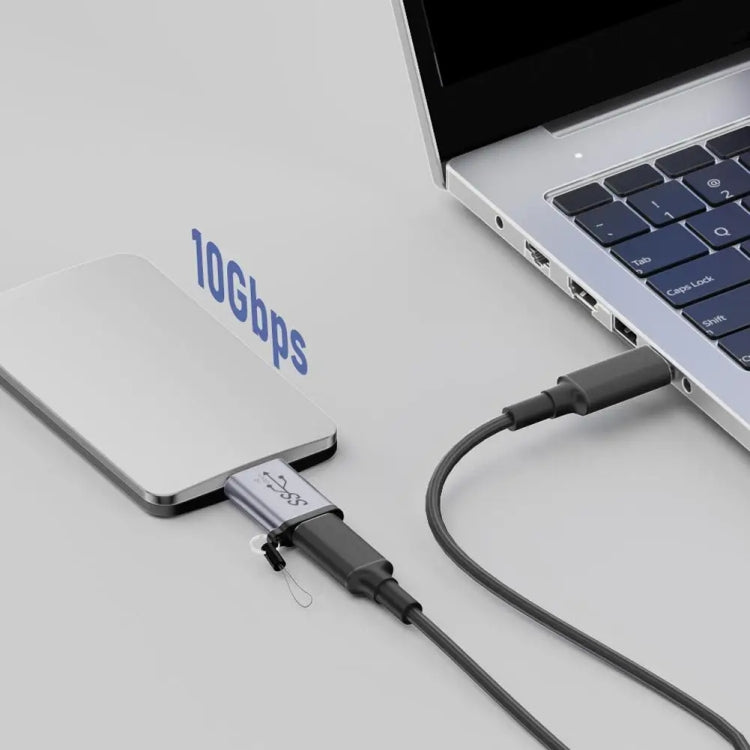 Adaptador macho Micro B, convertidor de interfaz de caja HDD con enlace USB, USB Female Transfer, Type-C Female Transfer, USB Male Transfer, Type-C Male Transfer